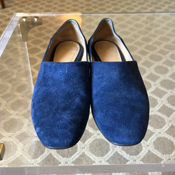 The Row Navy Suede loafers - Picture 3 of 3